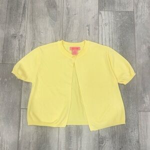 Coco & Shay Butter Yellow Cardigan